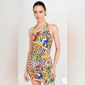 Seven wonders Venus halter Phaedra print Size Medium
